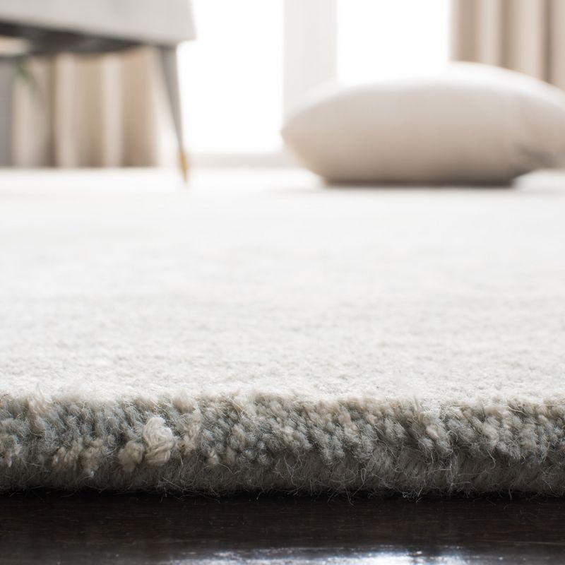 Soho SOH724 Hand Tufted Indoor Area Rug - Grey/Ivory - 6'x9' - Safavieh