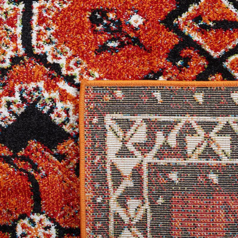 Vintage Hamadan VTH293 Power Loomed Runner Rug - Orange/Red - 2'3"x8' - Safavieh.