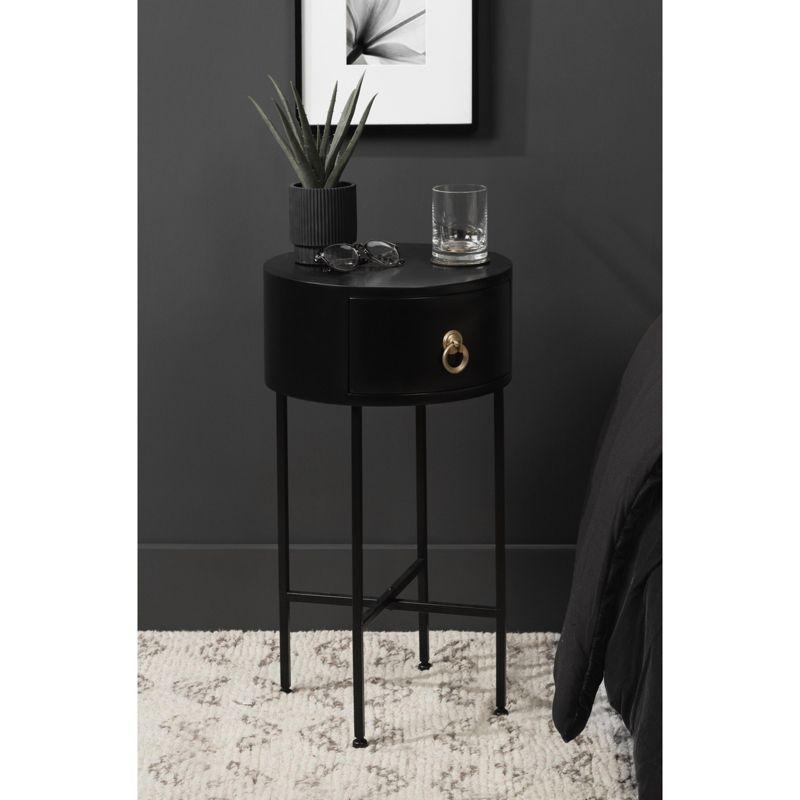 Kate and Laurel Decklyn Glam Round Side Table