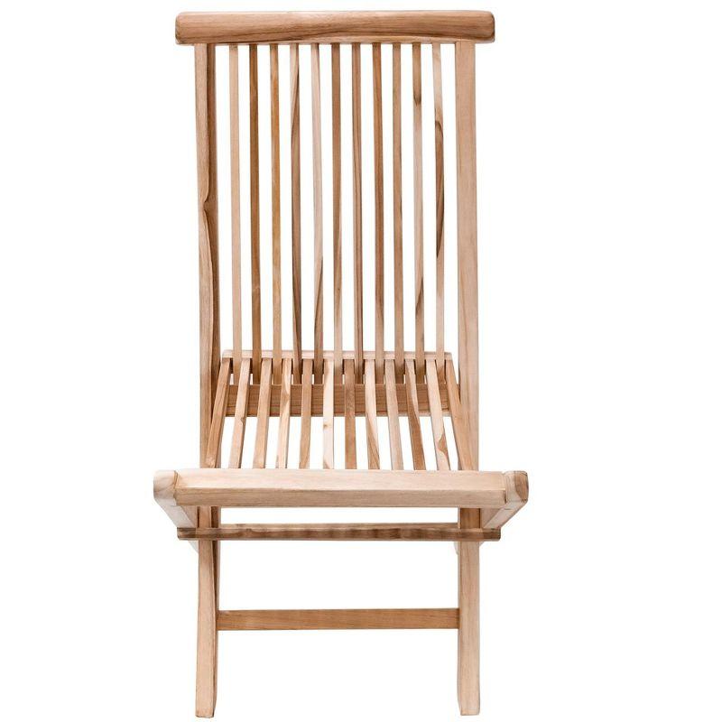 Nordic Teak Outdoor Folding Chair