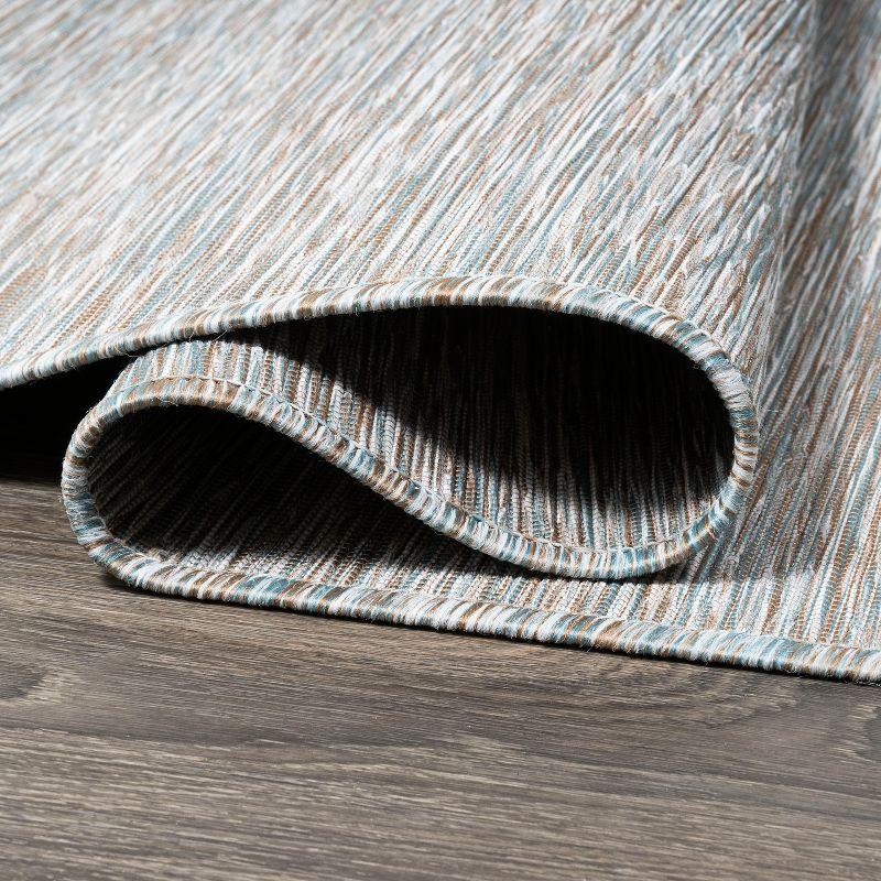 Ethan Modern Flatweave Solid  Area Rug  - JONATHAN Y