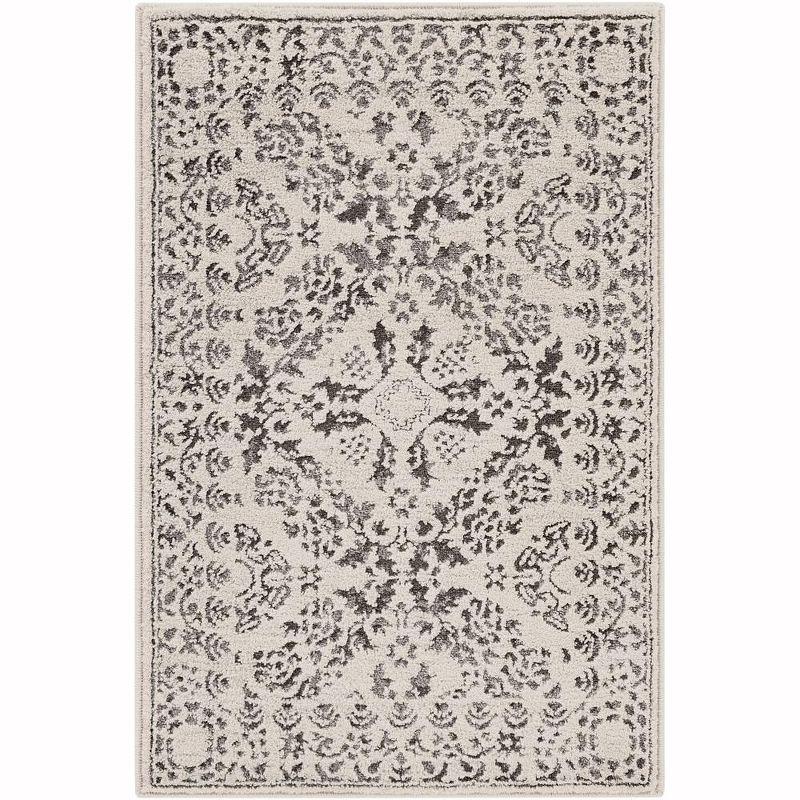 Livabliss Bahar 3'11"x5'7" Rectangle Woven Indoor Area Rugs Beige