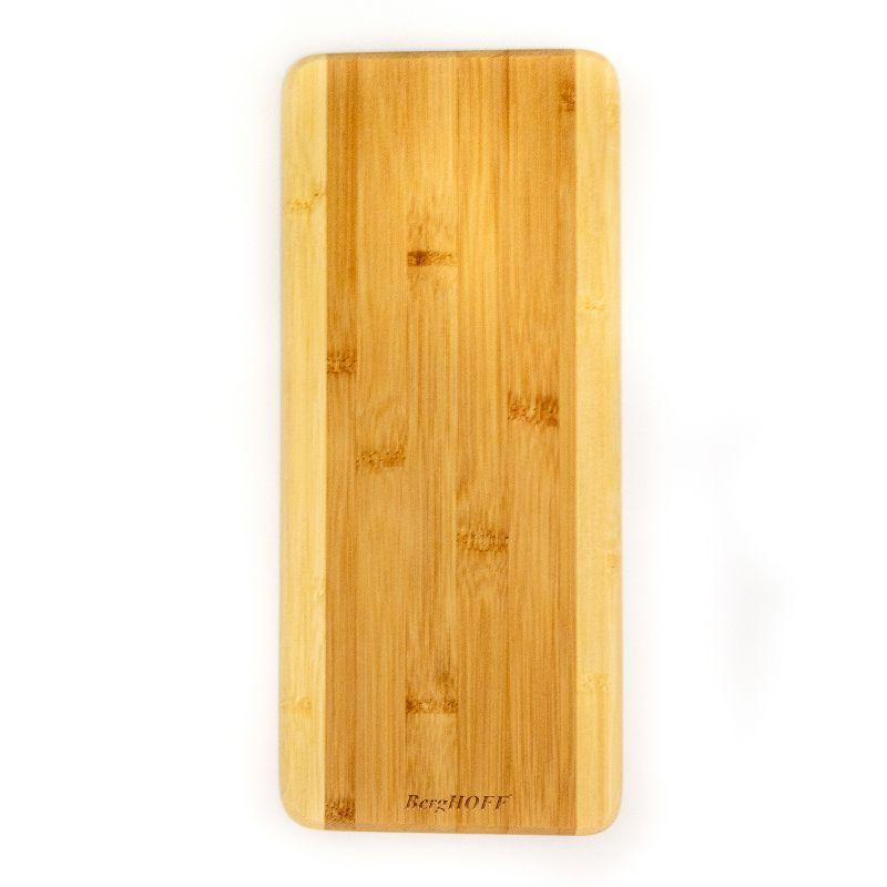 Bamboo Two-Toned Long Rectangular Cutting Board 14.7"