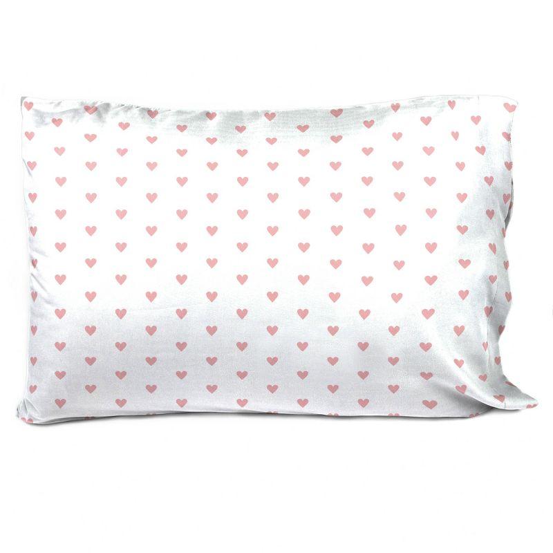 Saturday Park Hearts 100% Organic Cotton Sheet Set