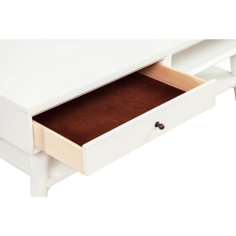 Alpine Furniture Flynn Coffee Table, White