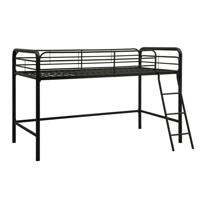 DHP Jett Junior Twin Metal Loft Bed