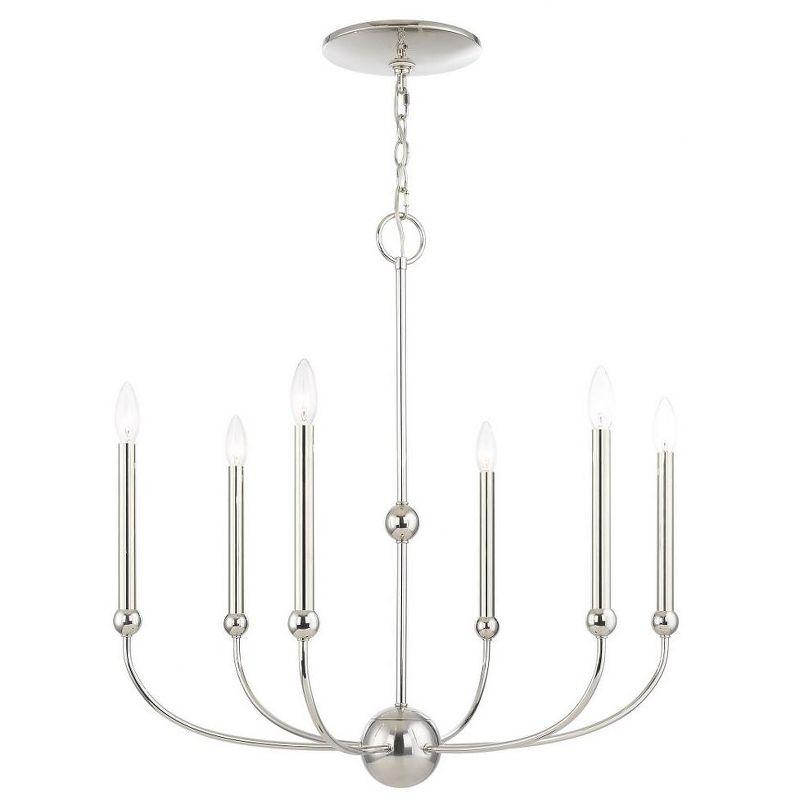 6 - Light Dimmable Chandelier