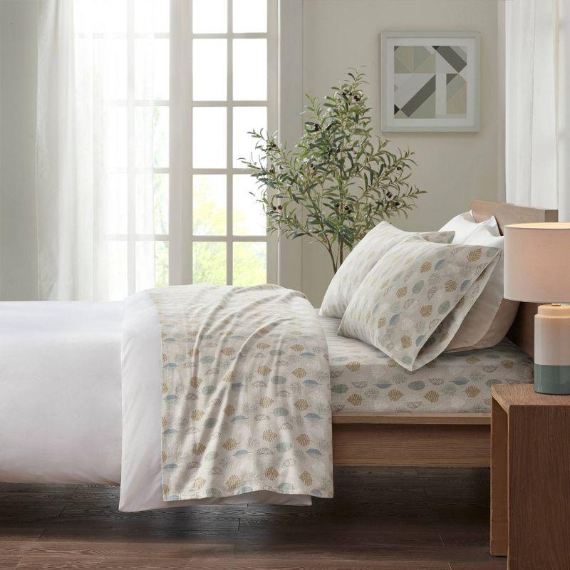 True North by Sleep Philosophy Cozy Cotton Flannel Printed Sheet Set