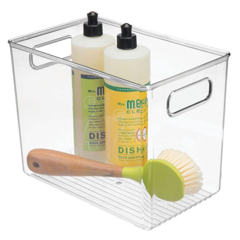 mDesign Plastic Kitchen Pantry Storage Organizer Container Bin