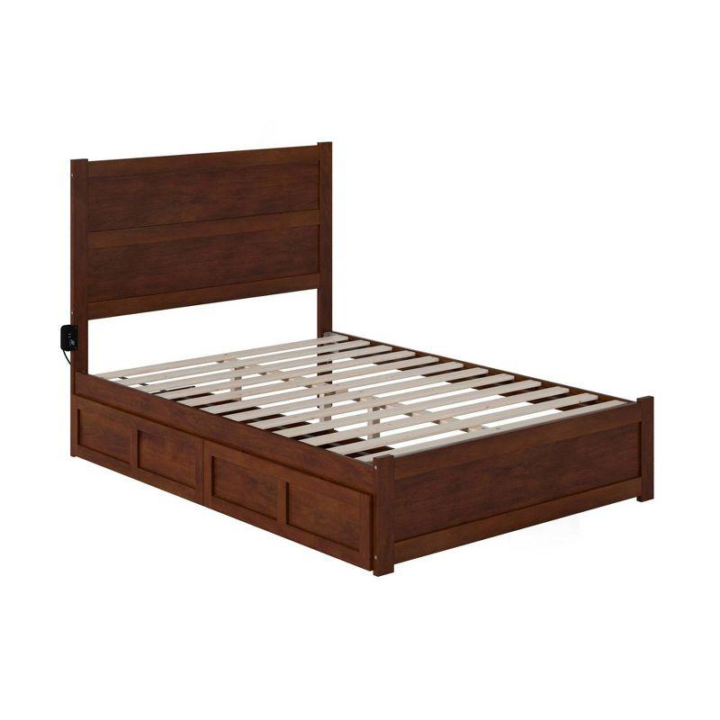 Noho Bed with Footboard and 2 Drawers - AFI