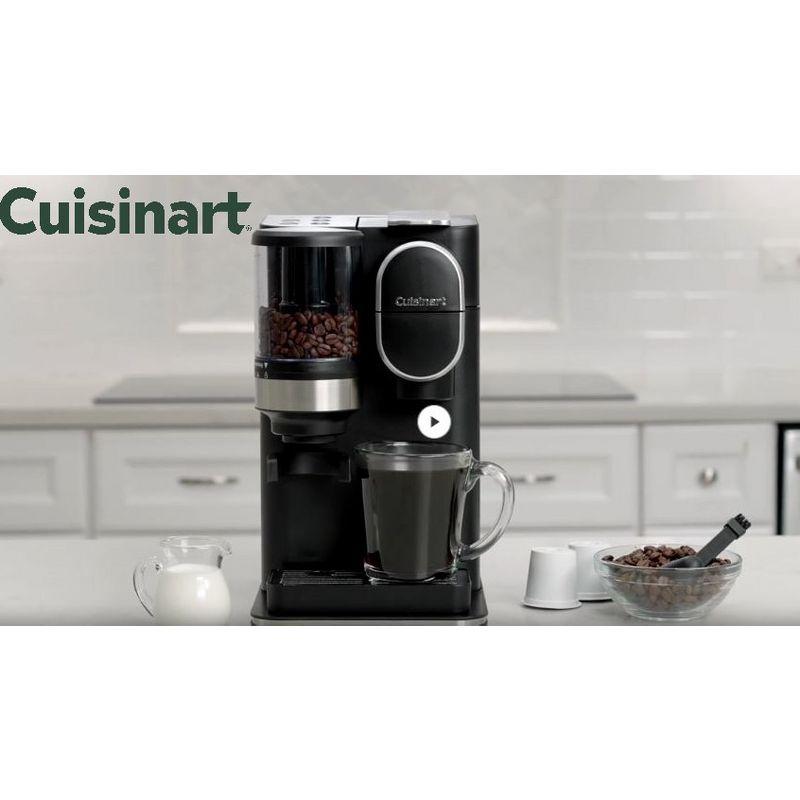 Cuisinart Grind & Brew Single-Serve Coffeemaker, 48-Ounce Removable Reservoir