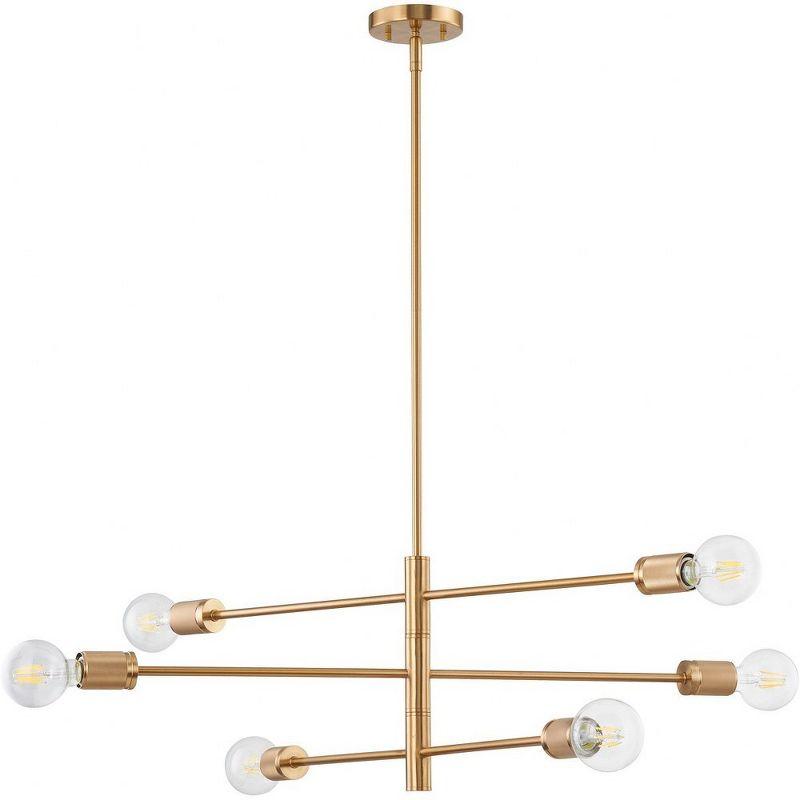 Elk Home Module 6 - Light Chandelier in  Burnished Brass