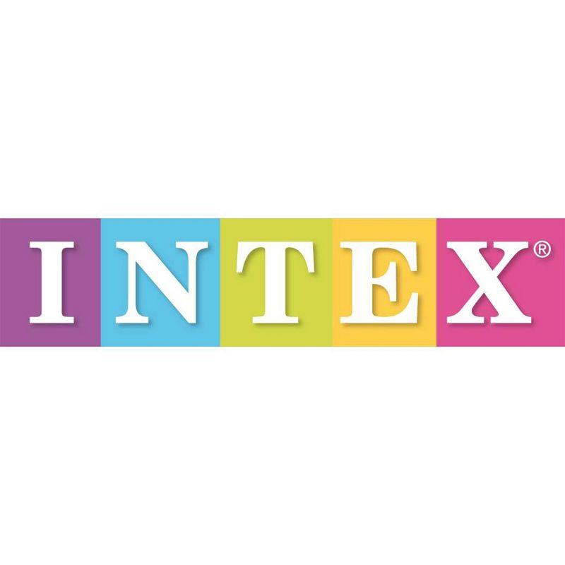 Intex Plastic Round Inflatable Pool 33'' H x 180'' W x 180'' L