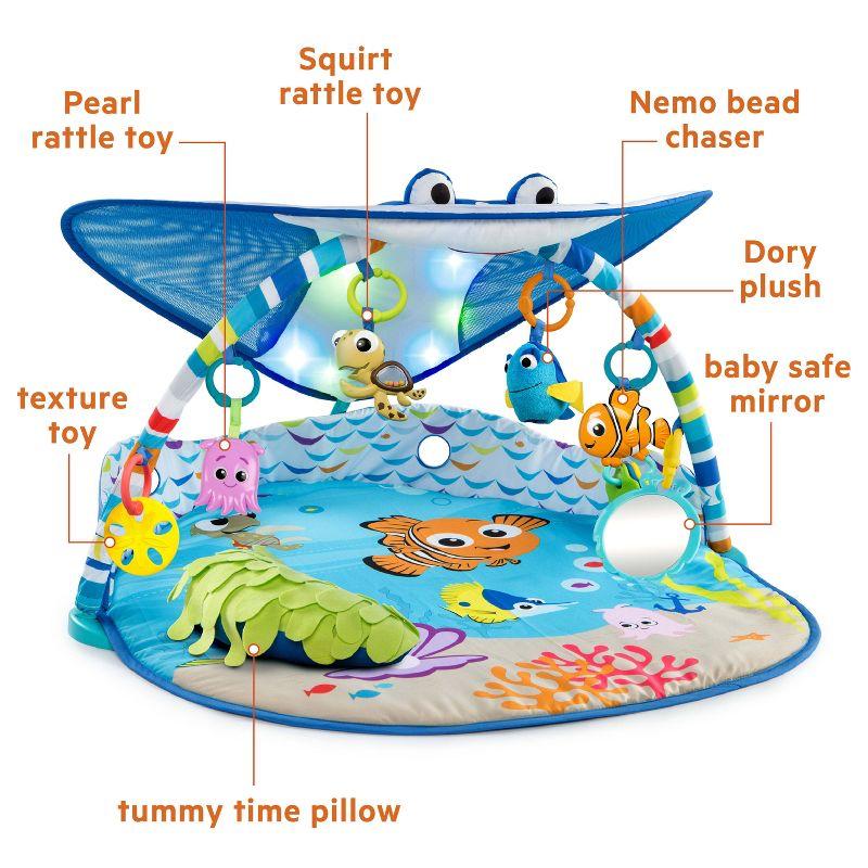 Disney Baby Finding Nemo Mr. Ray Ocean Lights & Music Activity Play Gym