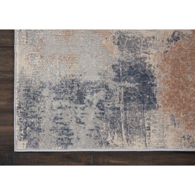 Nourison Rustic Textures Contemporary Abstract Indoor Area Rug Beige/Grey 3'11" x 5'11"