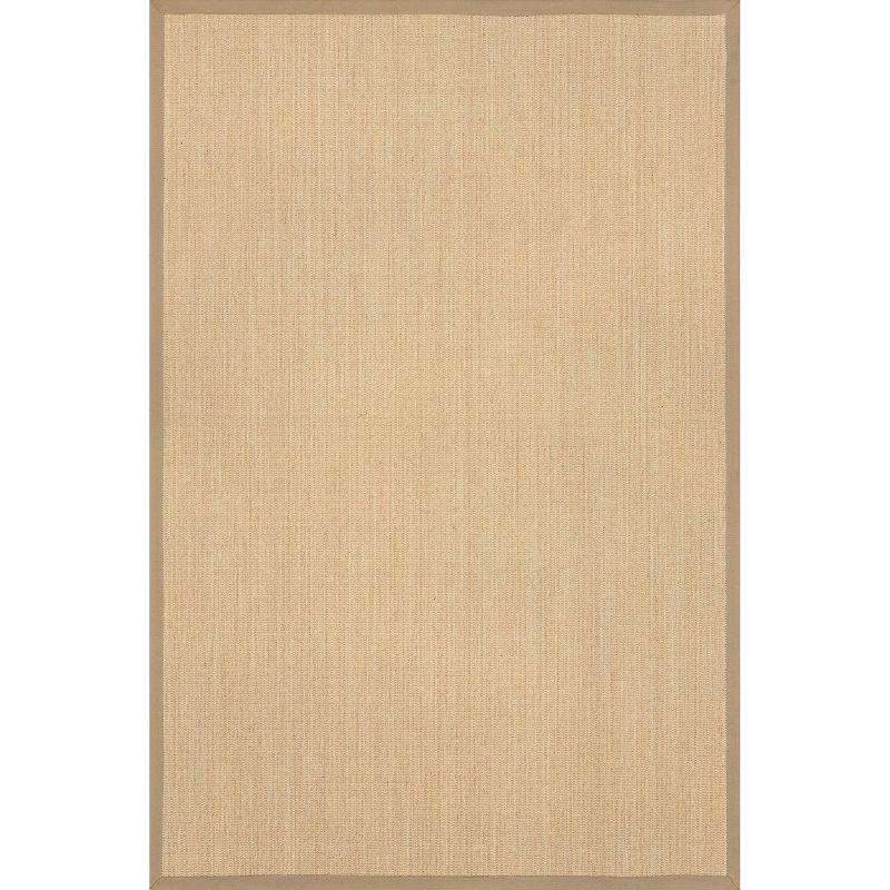 Handmade Beige Wool Flat Woven Accent Rug 3'x5'