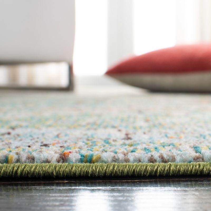 Madison MAD460 Power Loomed Indoor Area Rug - Green/Turquoise - 10'x14' - Safavieh