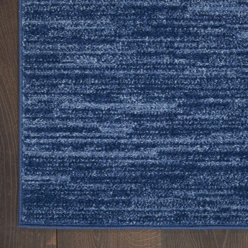 Nourison Nourison Essentials NRE01 Indoor/outdoor Area Rug - Navy Blue 6' x 9'