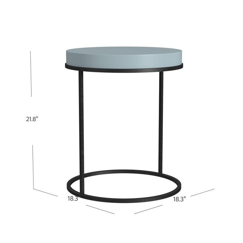 Cortney's Collection Perry Round Accent Table