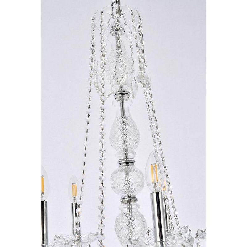 Elegant Lighting Verona 15 - Light Chandelier in  Chrome