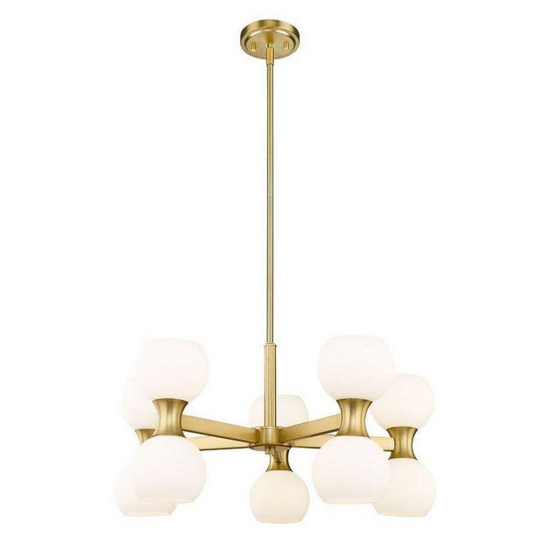 Z-Lite Artemis 10 - Light Chandelier in  Modern Gold