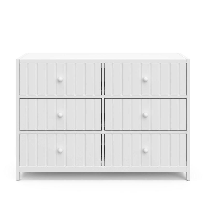 Teddi 6 Drawer Double Dresser