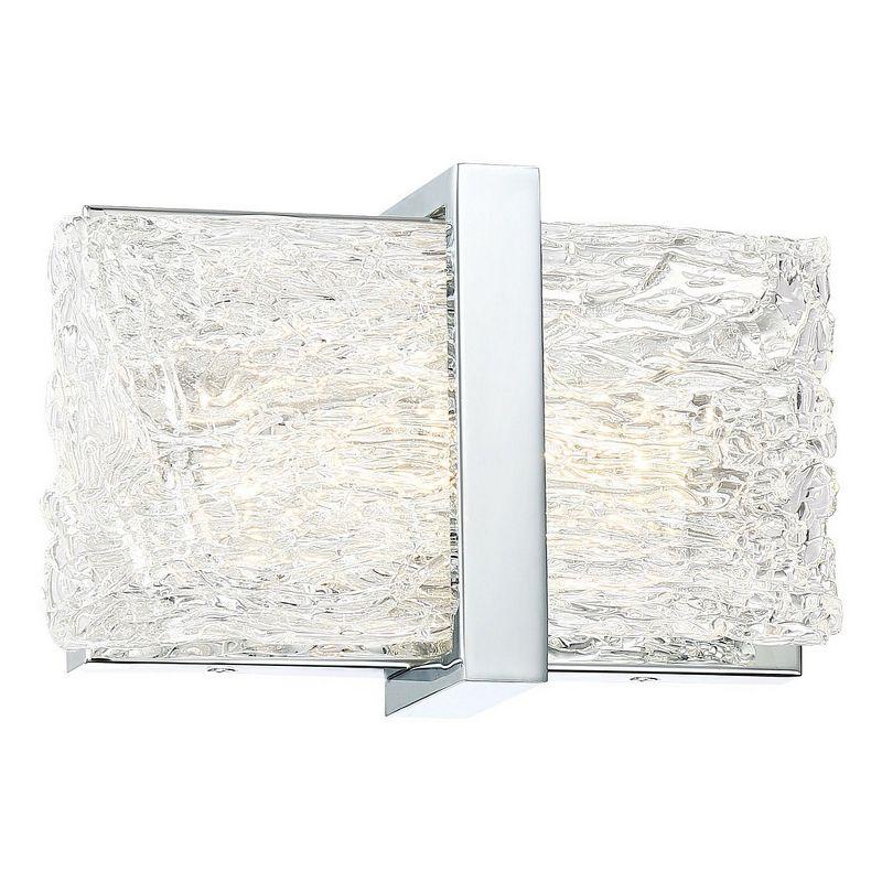 George Kovacs Lighting Forest Ice II 1 - Light Vanity in  Chrome