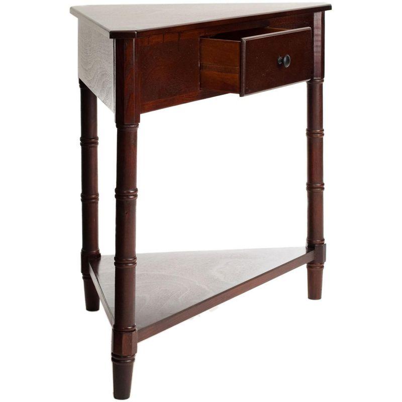 Gomez Corner Table - AMH5709D - Brown - Safavieh Couture