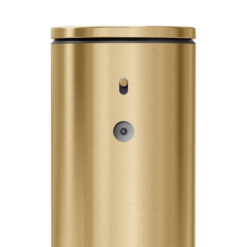 Brass Finish Round Automatic Soap Dispenser