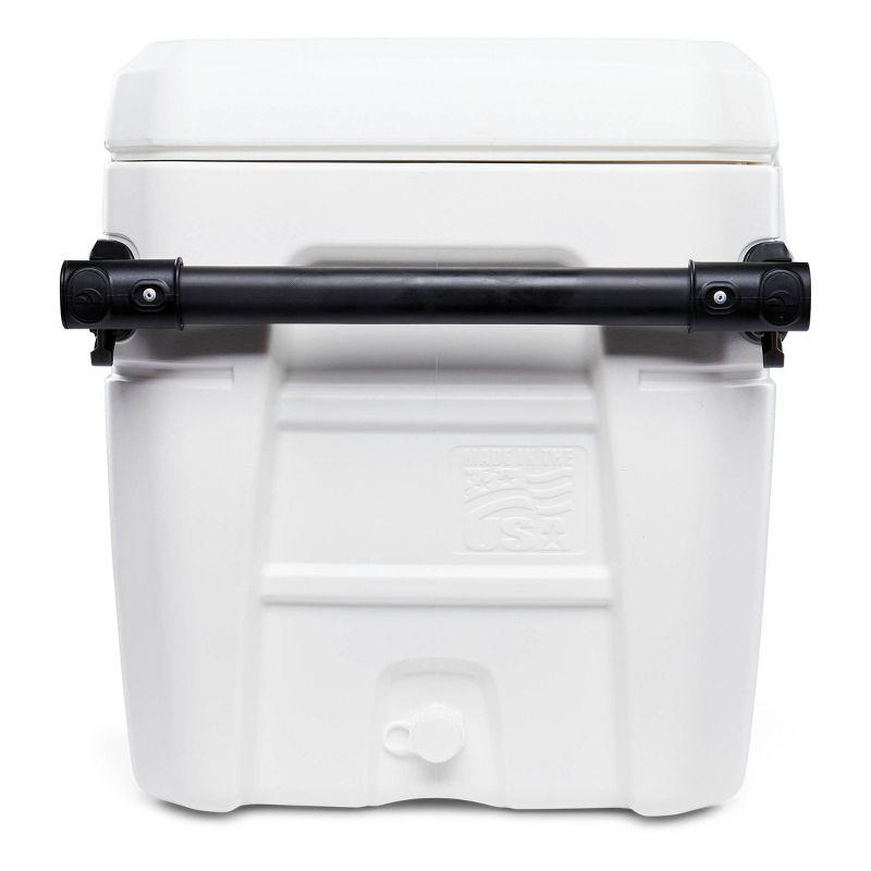 Igloo Glide Pro Hard Sided 110qt Portable Cooler - White