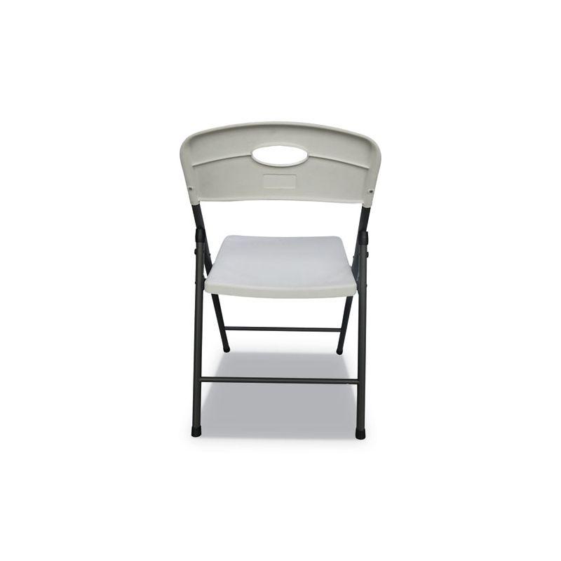 Plastic / Resin Stackable Folding Chair Folding Chair Set (Set of 4)