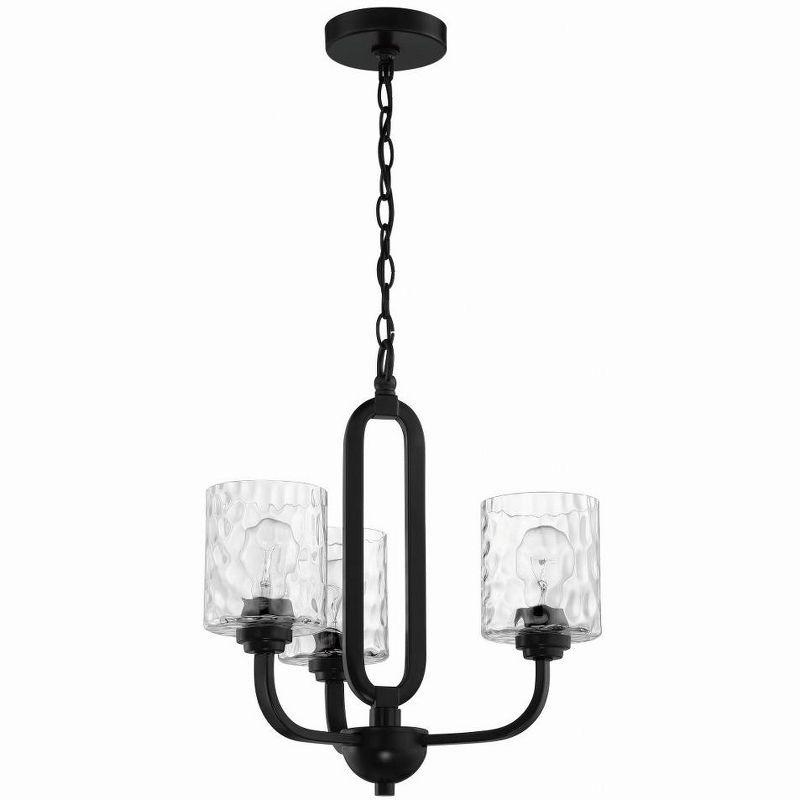 Craftmade Lighting 3 - Light Chandelier in  Flat Black