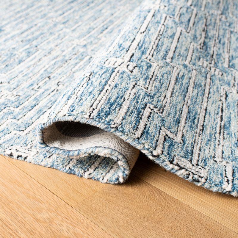 Micro-Loop MLP178 Hand Tufted Area Rug - Light Blue/Ivory - 4'x6' - Safavieh.
