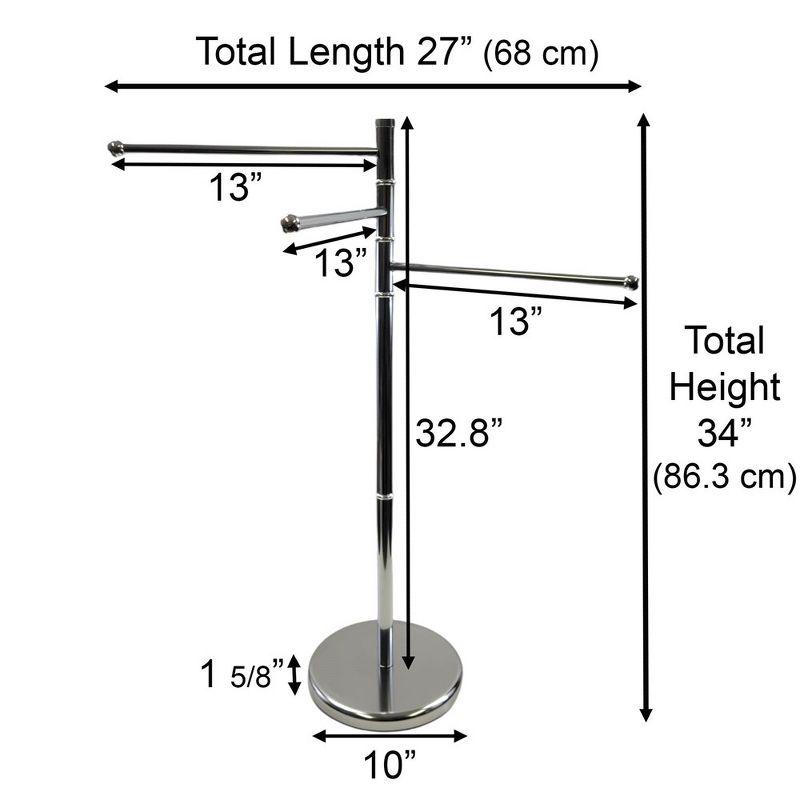 3 Freestanding Towel Stand