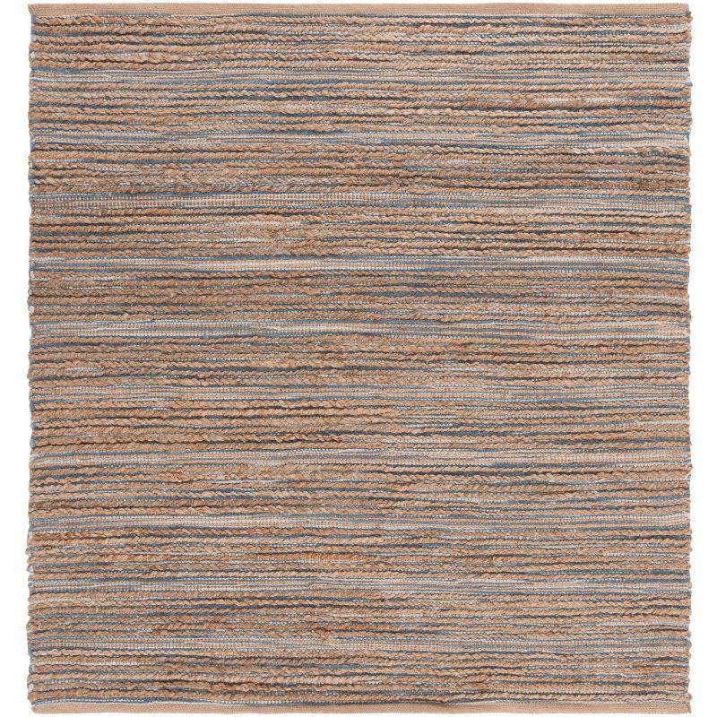 Cape Cod CAP851 Woven Indoor Area Rug - Blue - 6'x6' - Safavieh