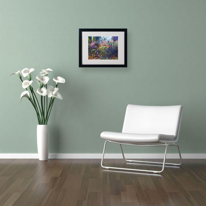 Manor Shadian 'Garden In Maui II' Matted Framed Art