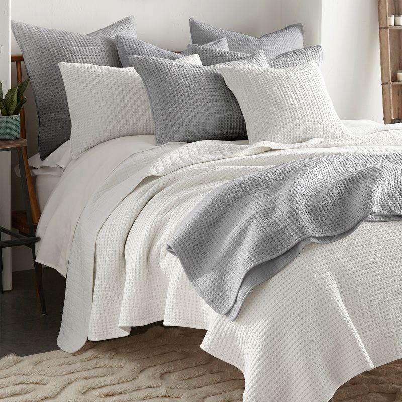 Mills Waffle Quilt and Pillow Sham Set - Levtex Home