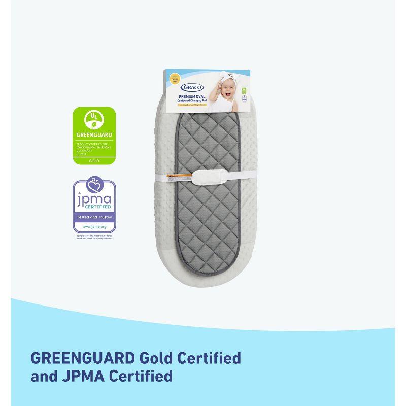 Graco Premium Oval Contoured Changing Pad