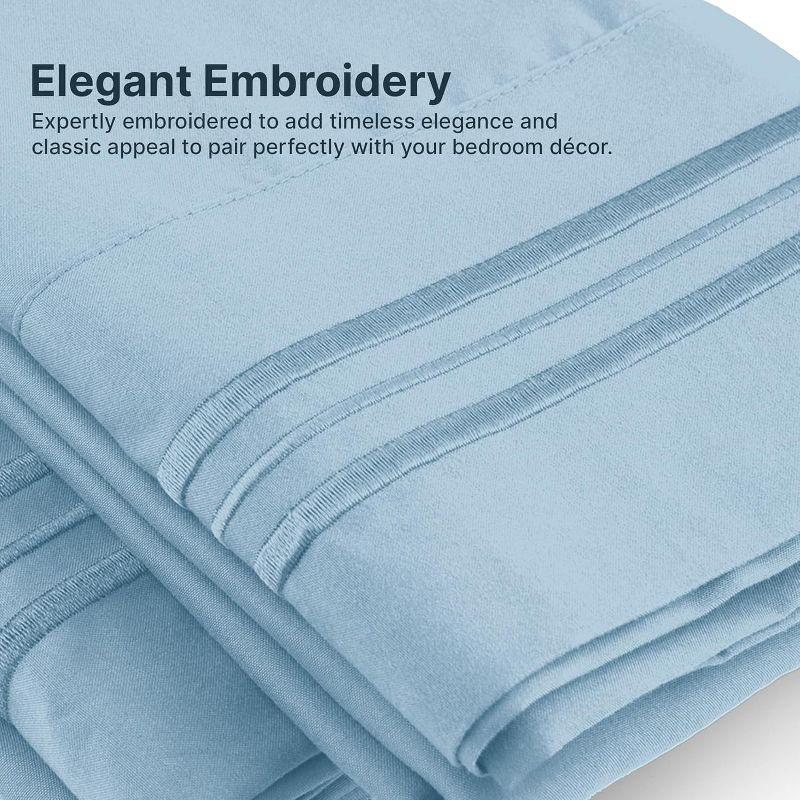CGK Linens 6 Piece Extra Deep Pocket Ultra Soft & Cooling Sheet Set