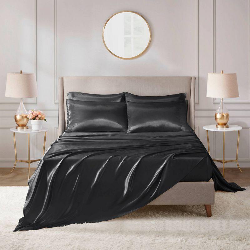 Satin Luxury 6-Piece Sheet Set