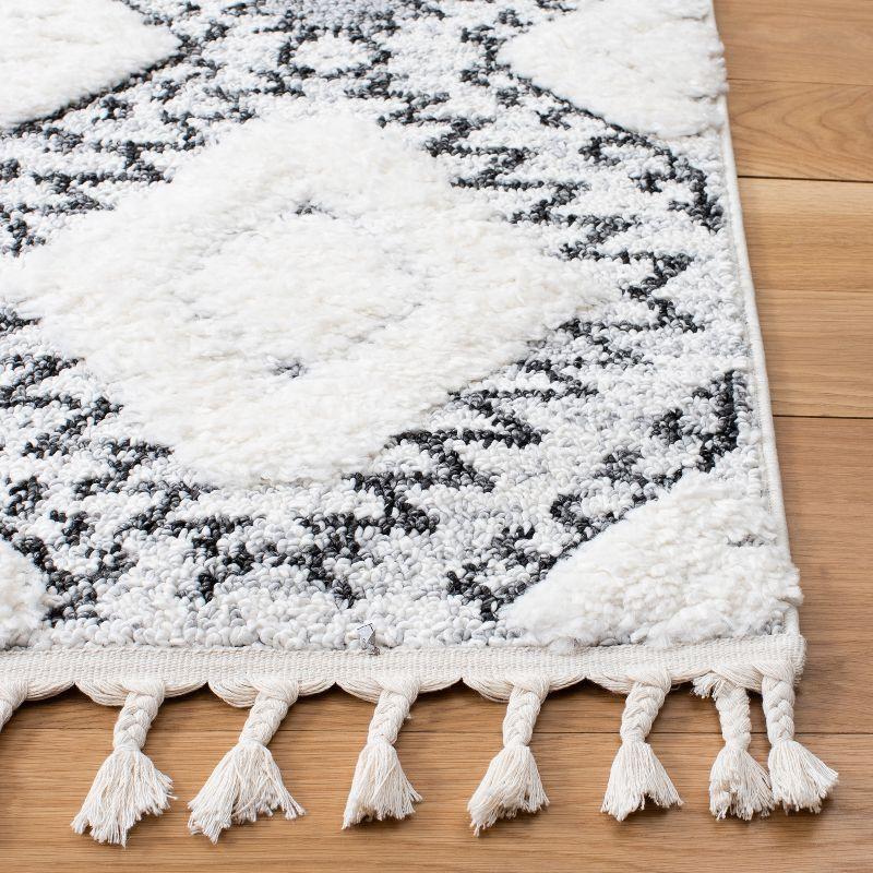 Moroccan Tassel Shag MTS616 Power Loomed Area Rug  - Safavieh