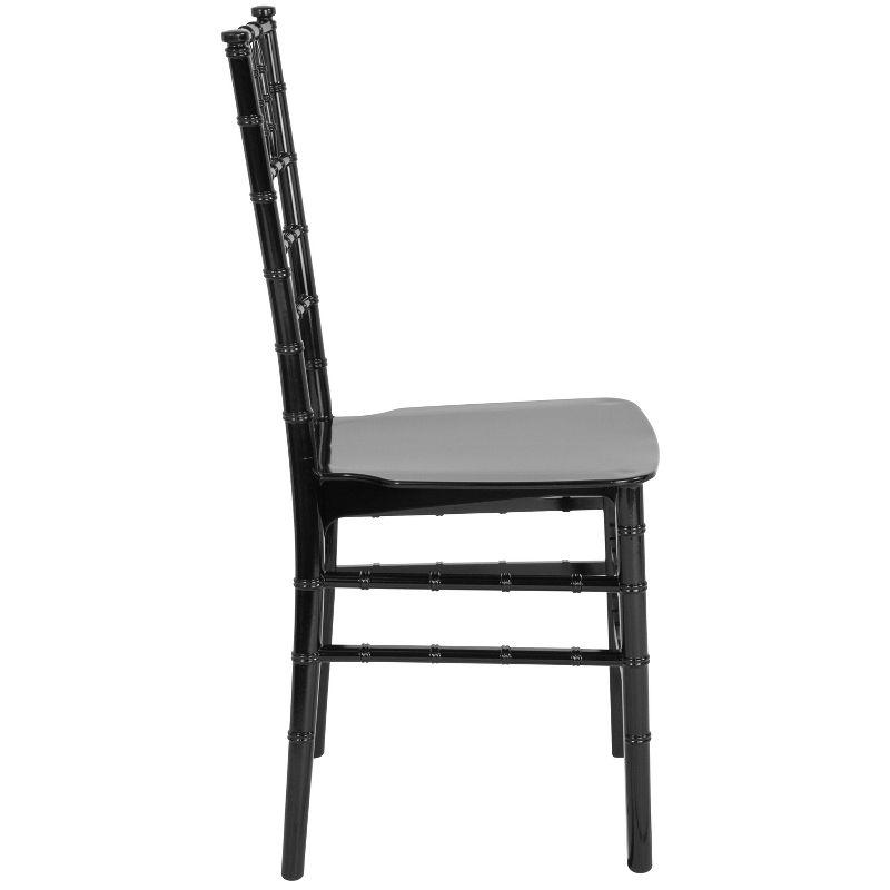 Elegant Black Resin Chiavari Event Chair