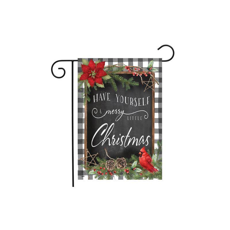 Briarwood Lane Merry Little Christmas Double-Sided Garden Flag Ch