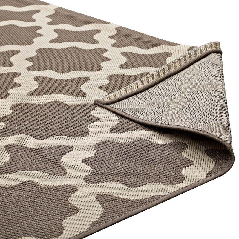 Modway Cerelia Moroccan Trellis Indoor and Outdoor Area Rug