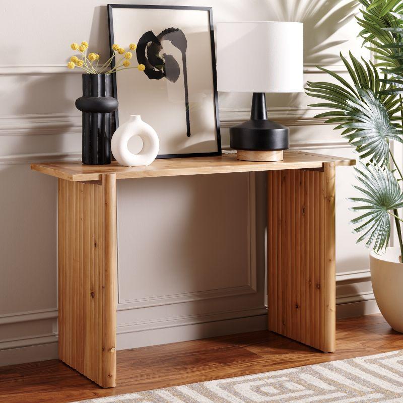 Buckley Console Table - Brown - Safavieh