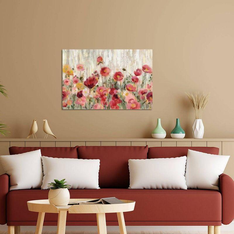 Sprinkled Flowers by Silvia Vassileva Unframed Wall Canvas - iCanvas