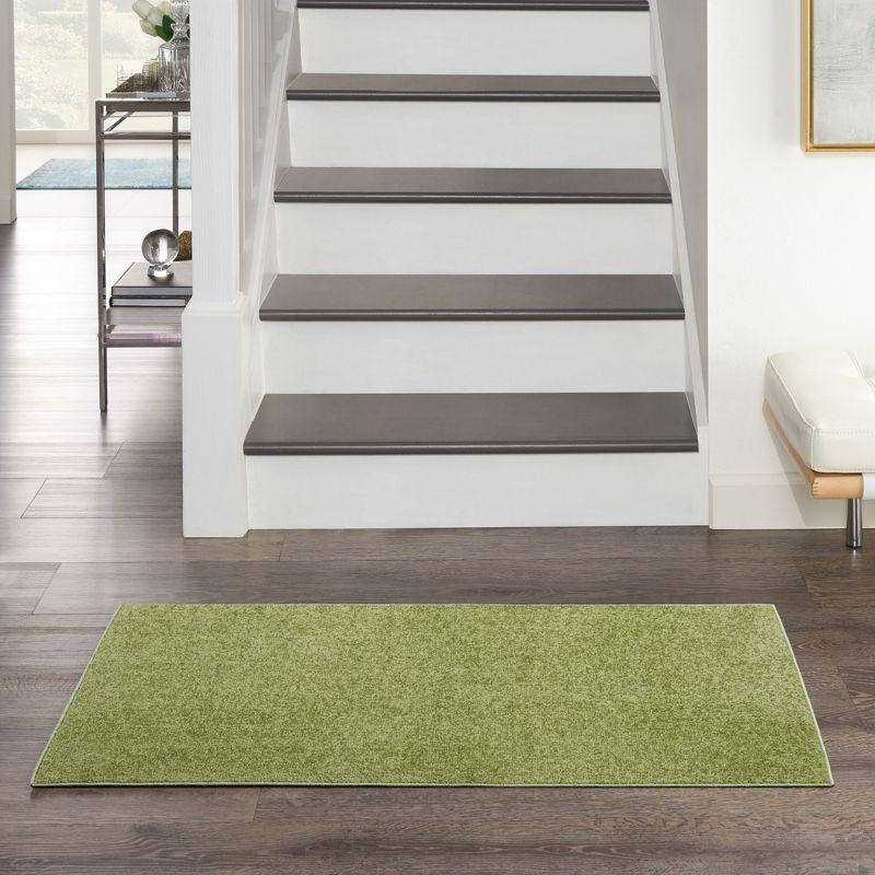 Nourison Essentials Solid Indoor/Outdoor Area Rug