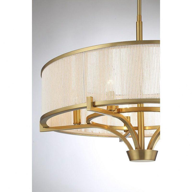 Wynwood 5-Light Chandelier in Warm Brass