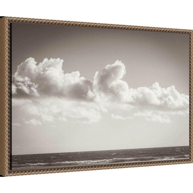 Amanti Art Venice Beach by Nathan Larson Canvas Wall Art Print Framed 23 x 16