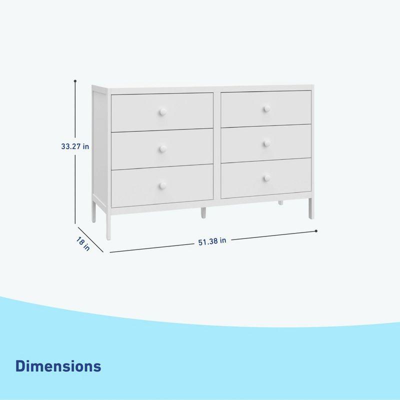 Graco Universal 6 Drawer Double Dresser